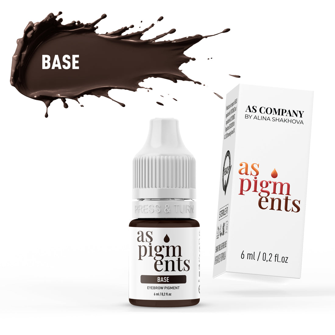 Base AS Pigment mezclador pigmentos labios PMU