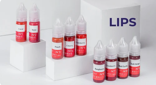 Pigmentos labios full lips Opium Colors micropigmentacion PMU