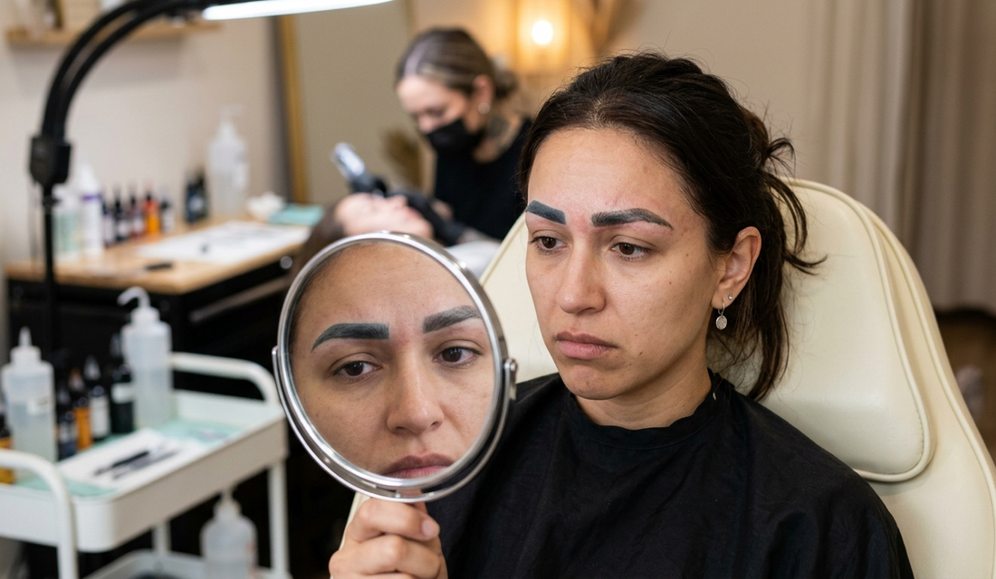 Errores al elegir pigmentos para micropigmentación de cejas