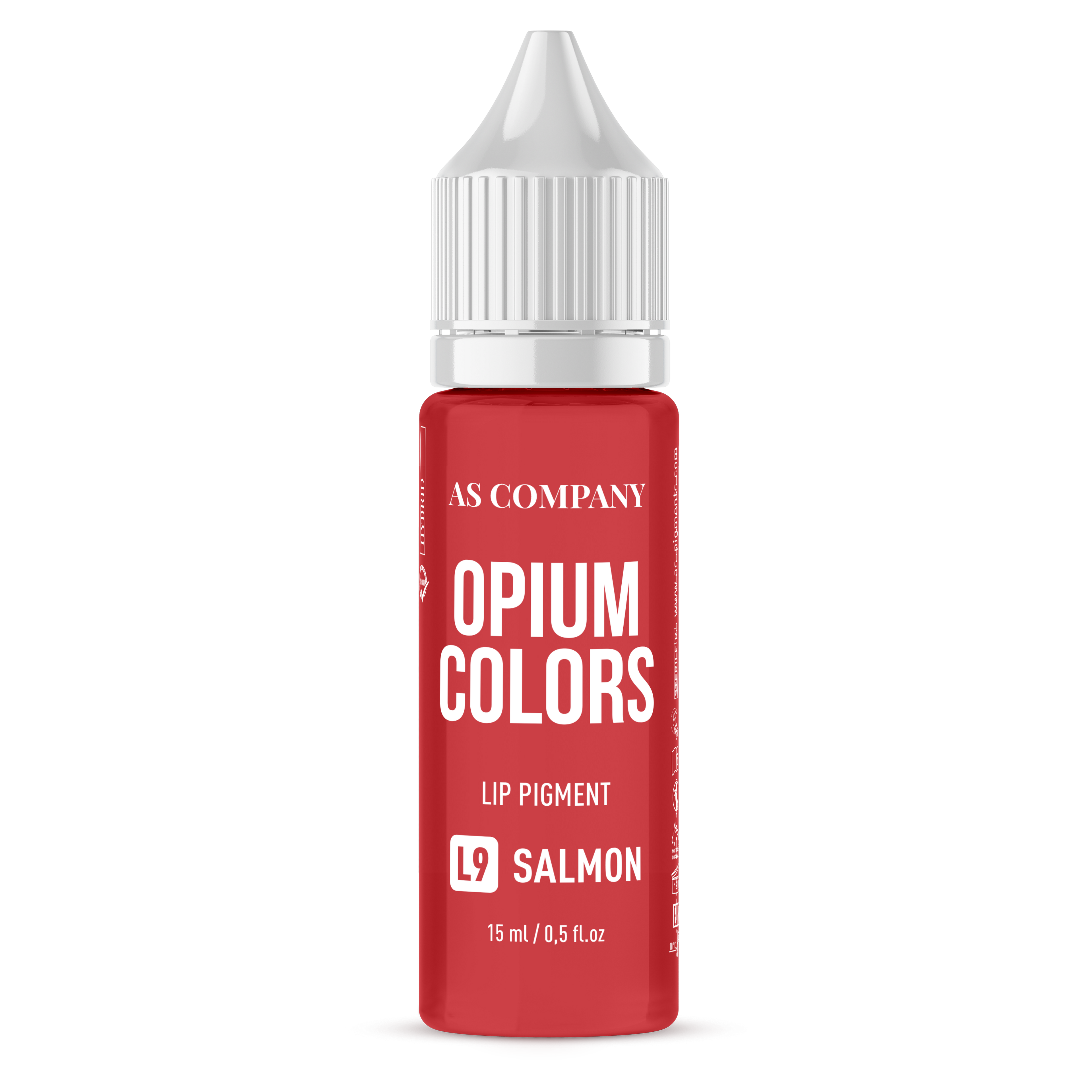 L9 Salmon Lips Opium Colors AS Pigment labios micropigmentacion PMU