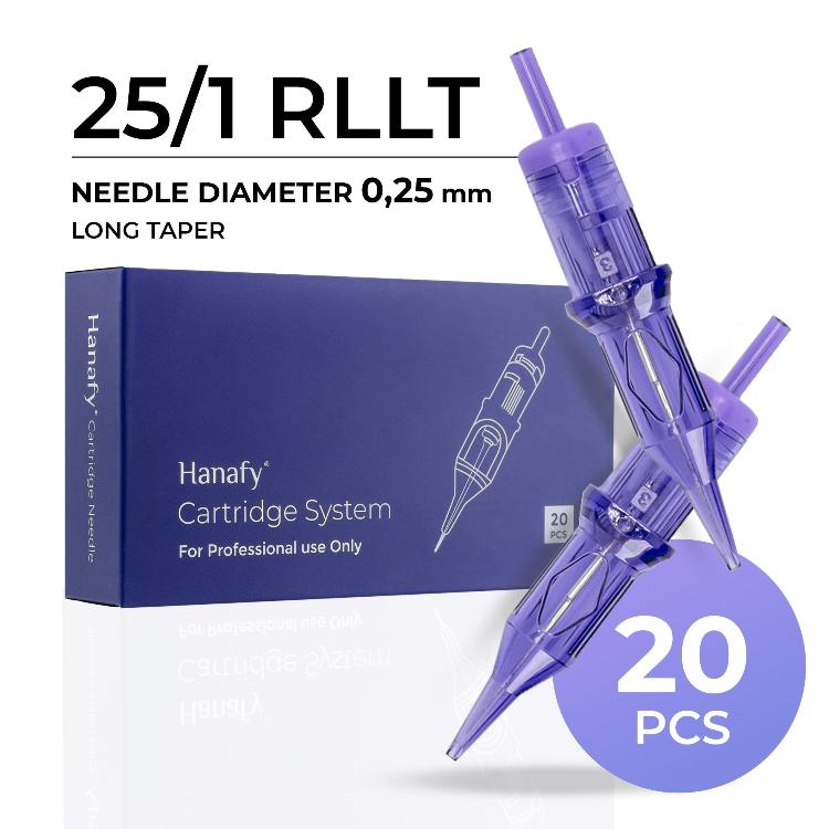 HANAFY CARTUCHOS 1 PUNTA LONG TAPER (1RLLT)