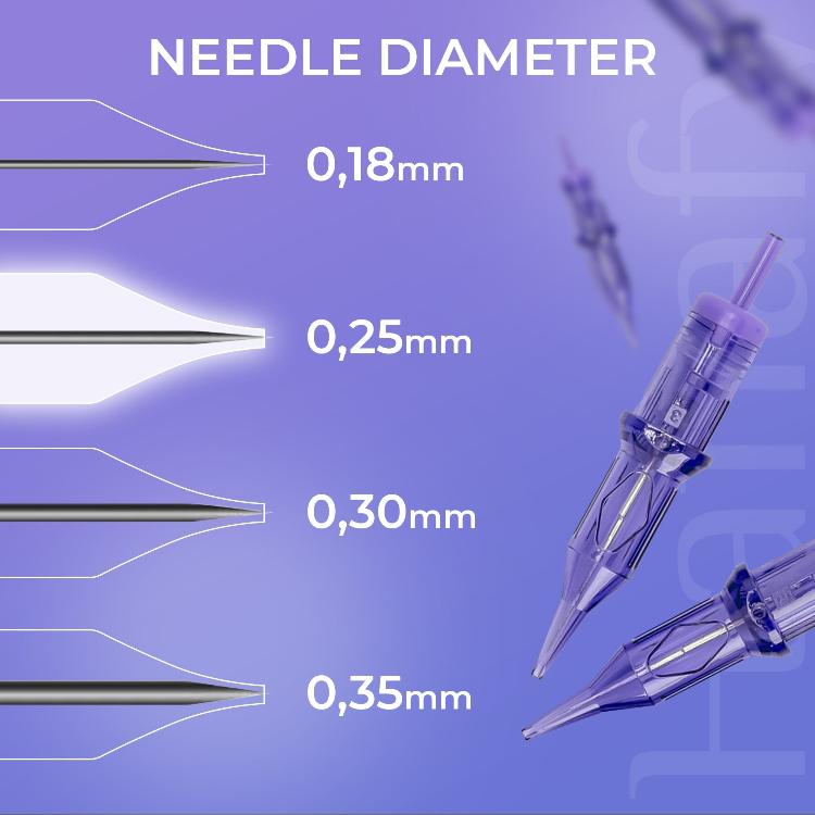 HANAFY CARTUCHOS 1 PUNTA LONG TAPER (1RLLT)