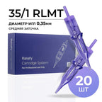 Hanafy Cartuchos 1 Punta Medium Taper (1rlmt) micropigmentación PMU - vista 3