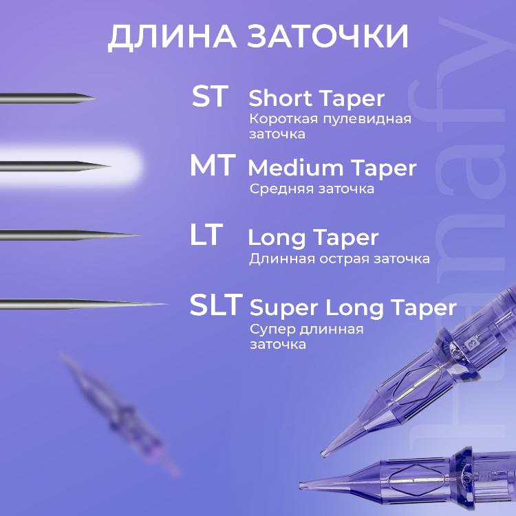 HANAFY CARTUCHOS 1 PUNTA MEDIUM TAPER (1RLMT)