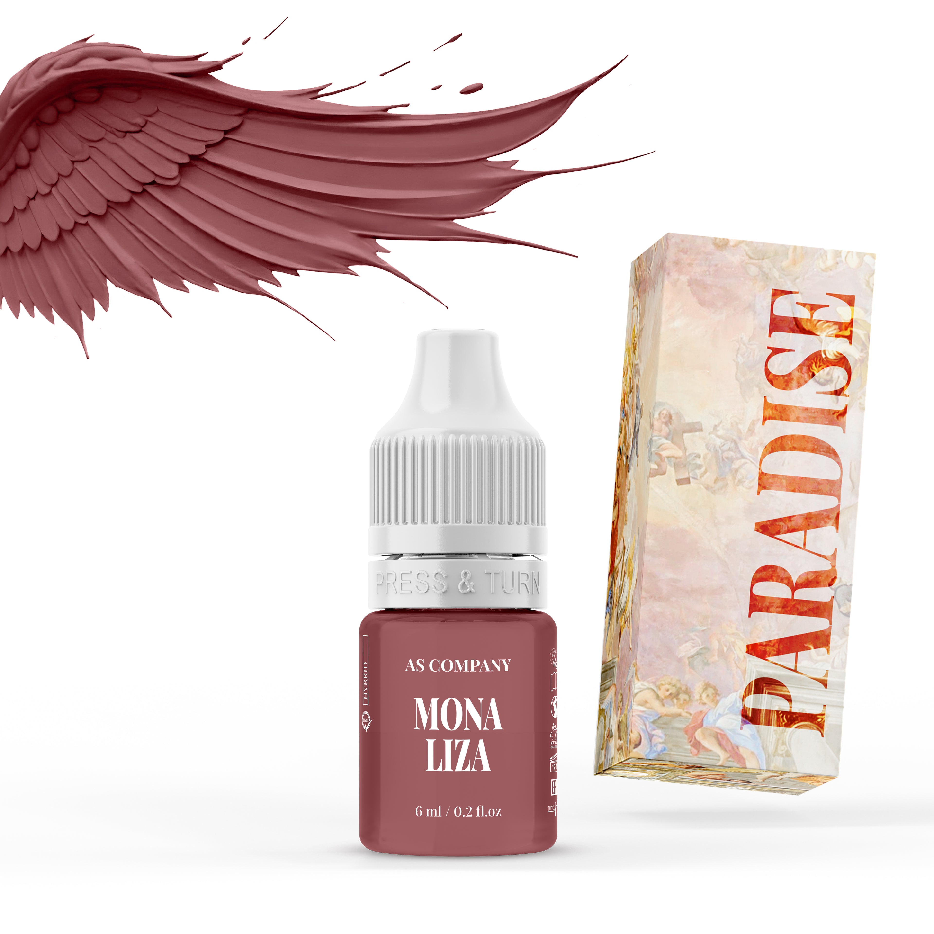 SET LABIOS PARADISE BY ALINA SHAKOVA (HYBRID 6 pcs / 6 ml)