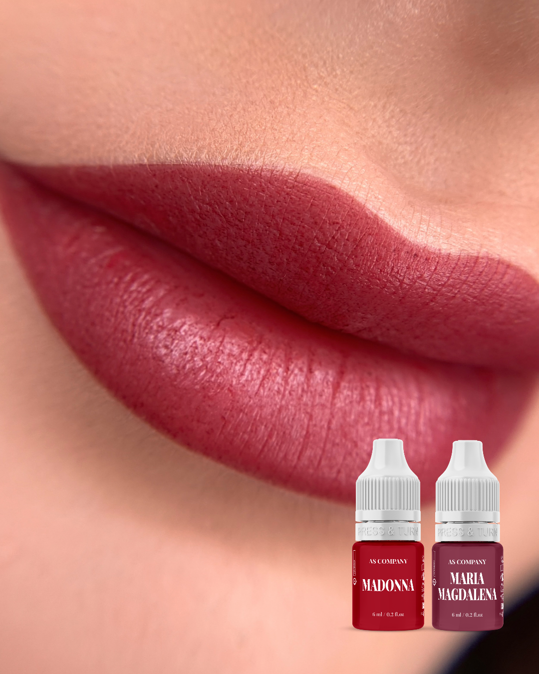 SET LABIOS PARADISE BY ALINA SHAKOVA (HYBRID 6 pcs / 6 ml)