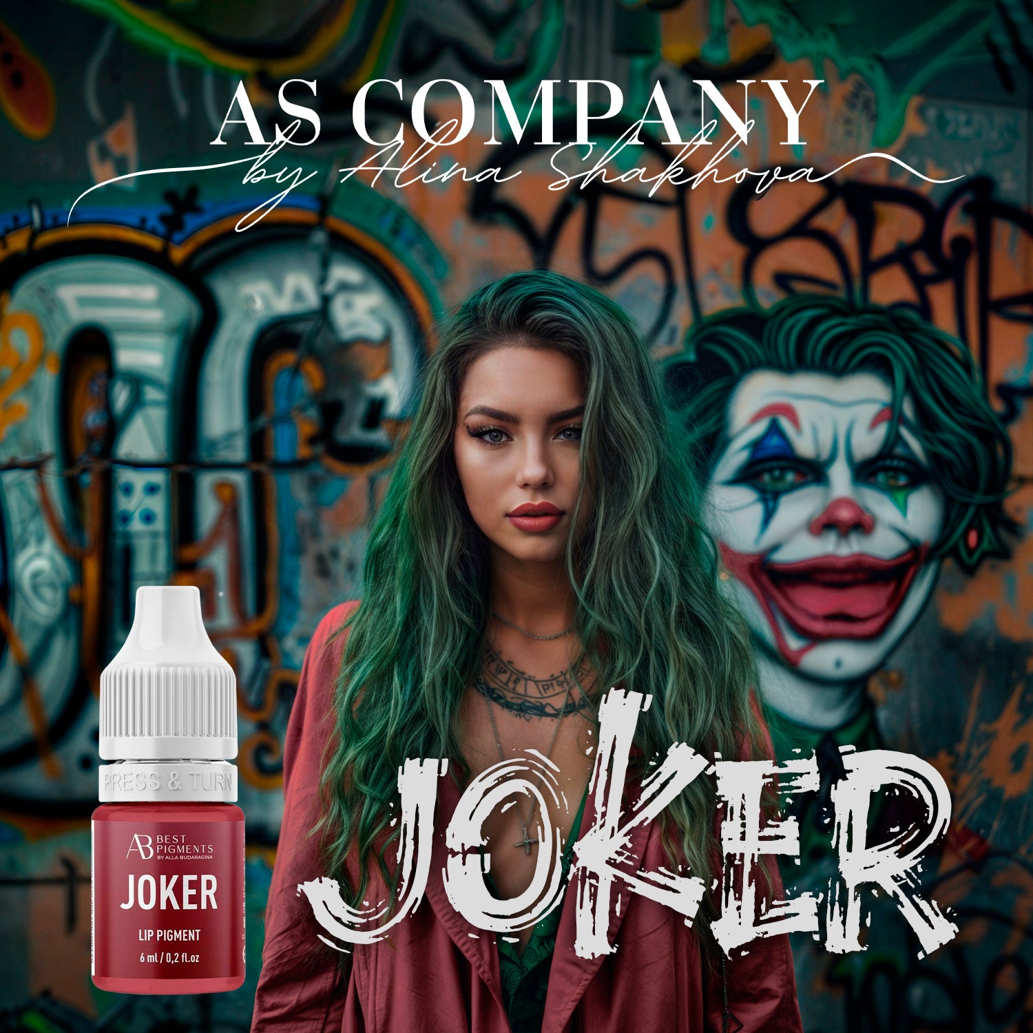 SET LABIOS (HARLEY QUINN)