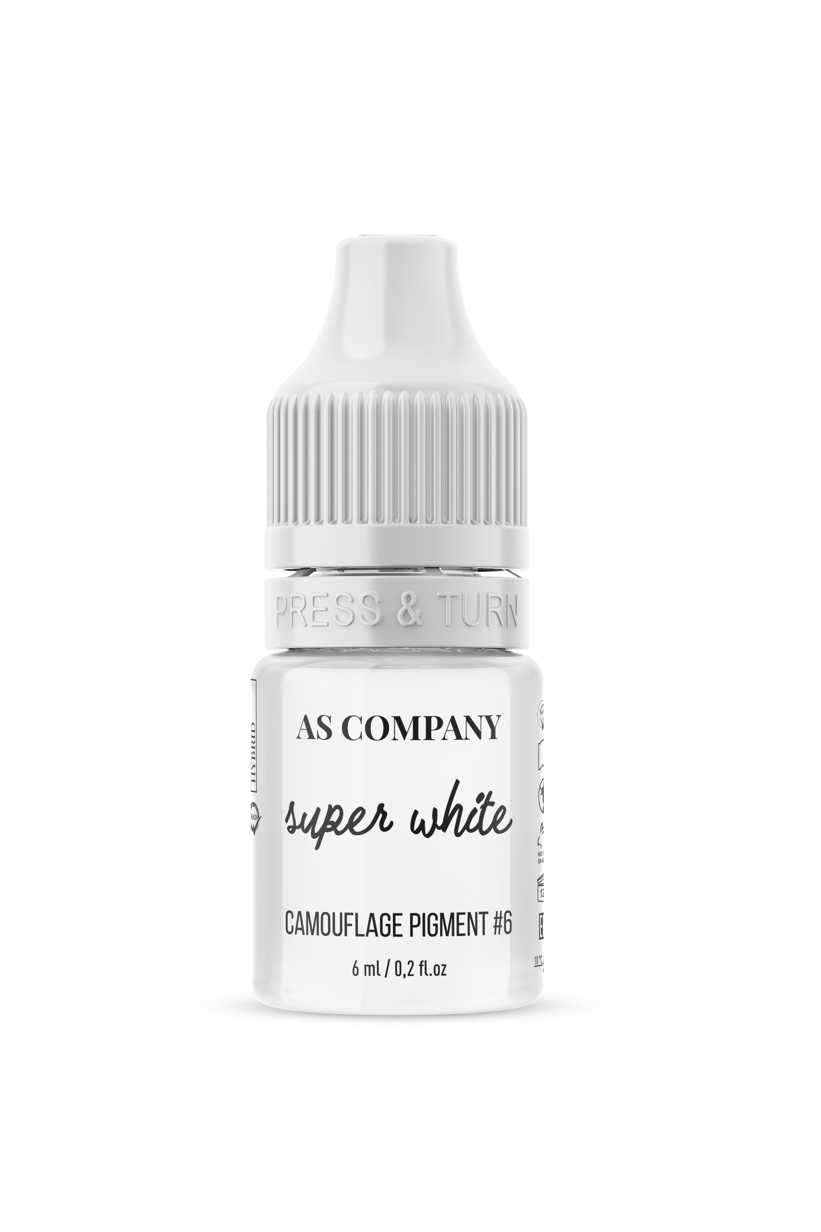 Set Camouflage 6x6ml AS Pigment micropigmentación PMU - vista 3