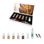 Set Camouflage 6x6ml AS Pigment micropigmentación PMU