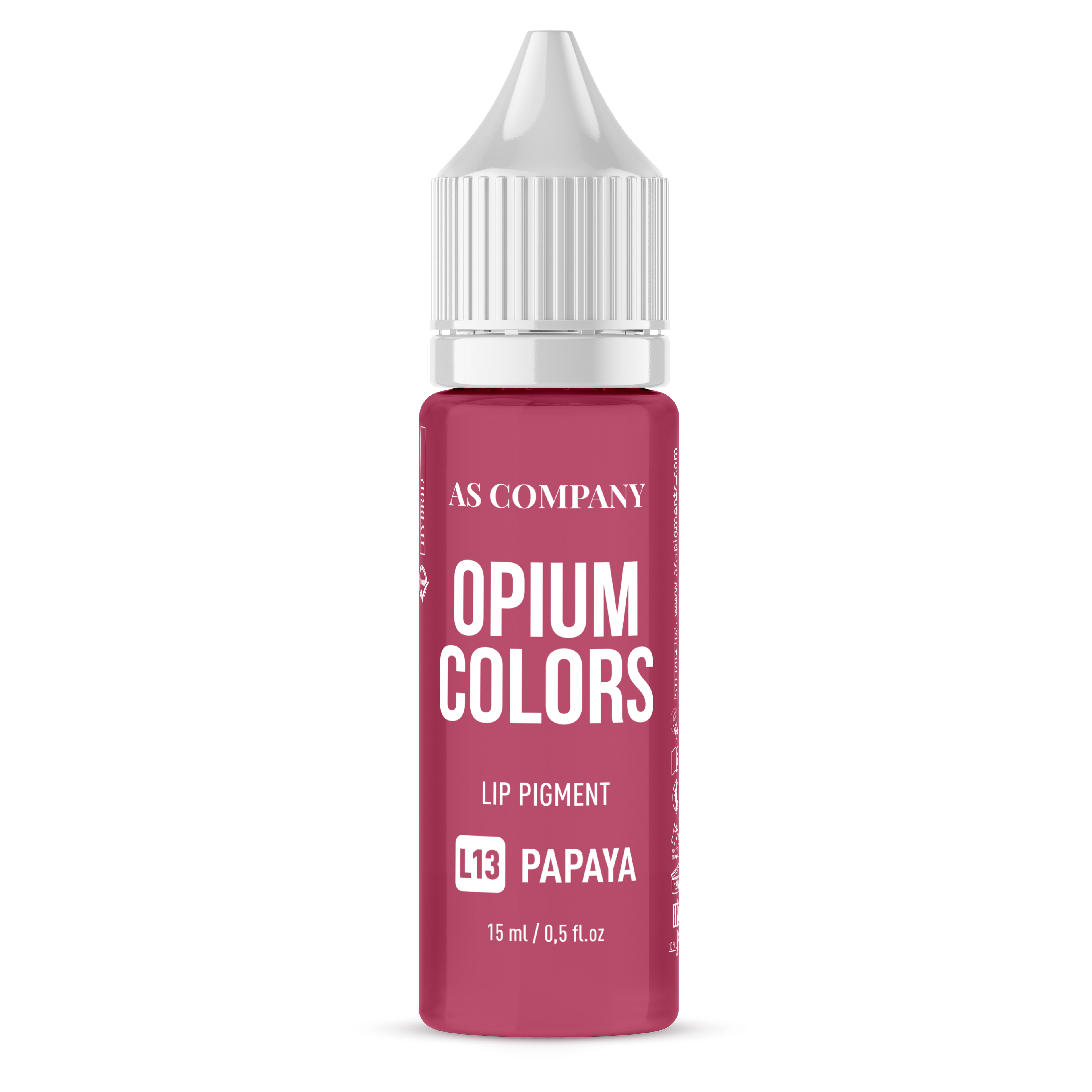 SET LABIOS - OPIUM COLORS (HYBRID + ORGANIC, 6 pcs / 6 ml)