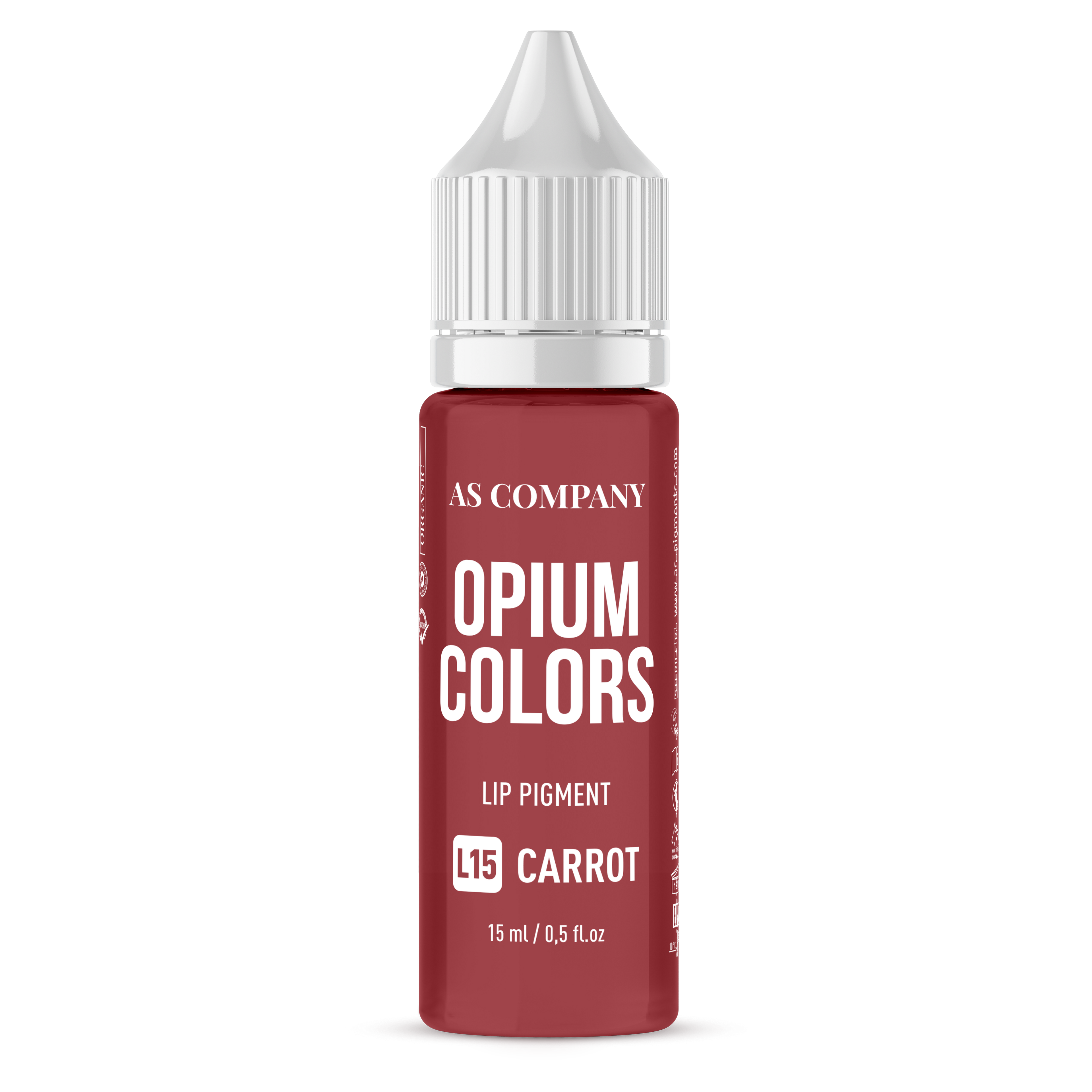 SET LABIOS - OPIUM COLORS (ORGANIC, 6 pcs / 6 ml)