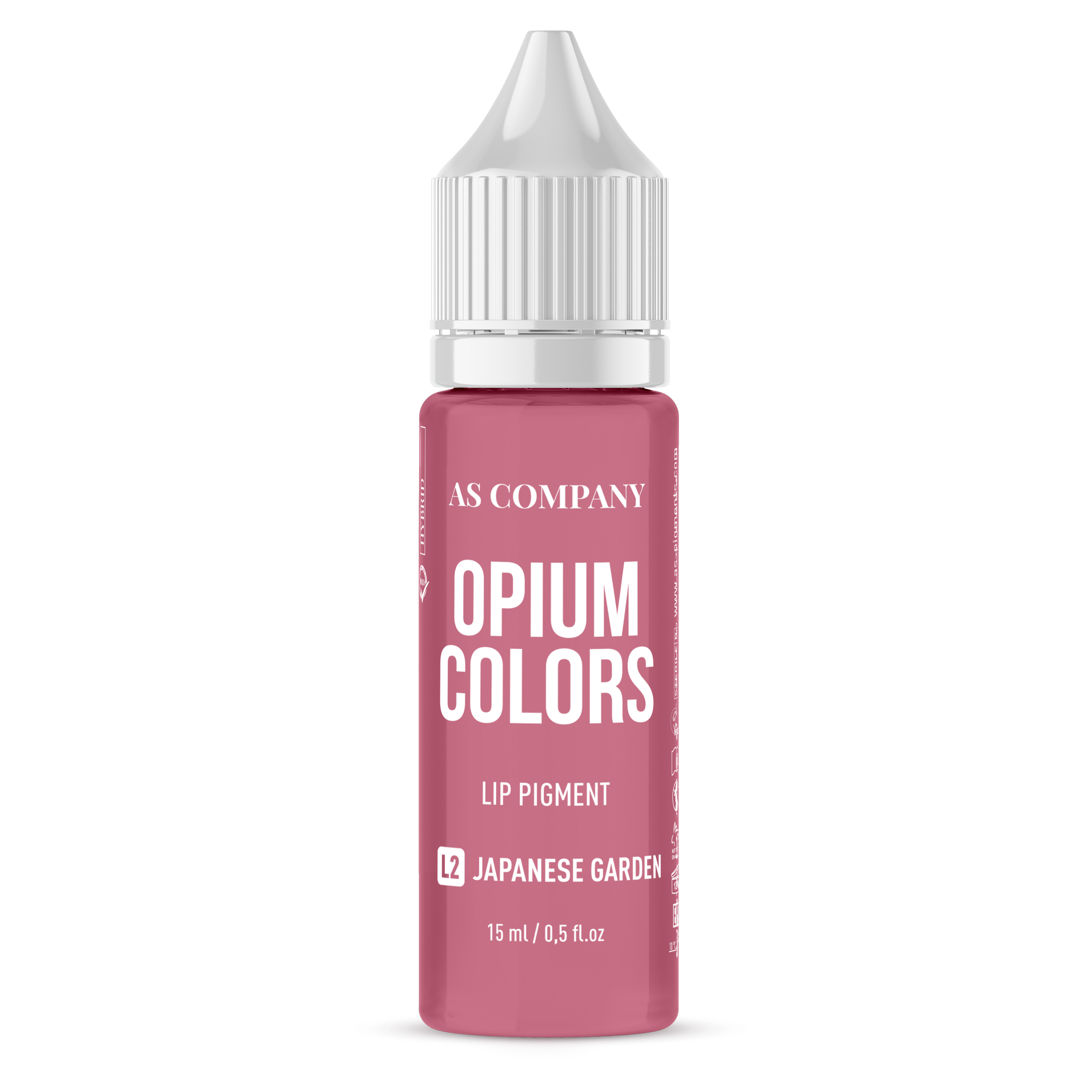 SET LABIOS - OPIUM COLORS (HYBRID + ORGANIC, 6 pcs / 6 ml)