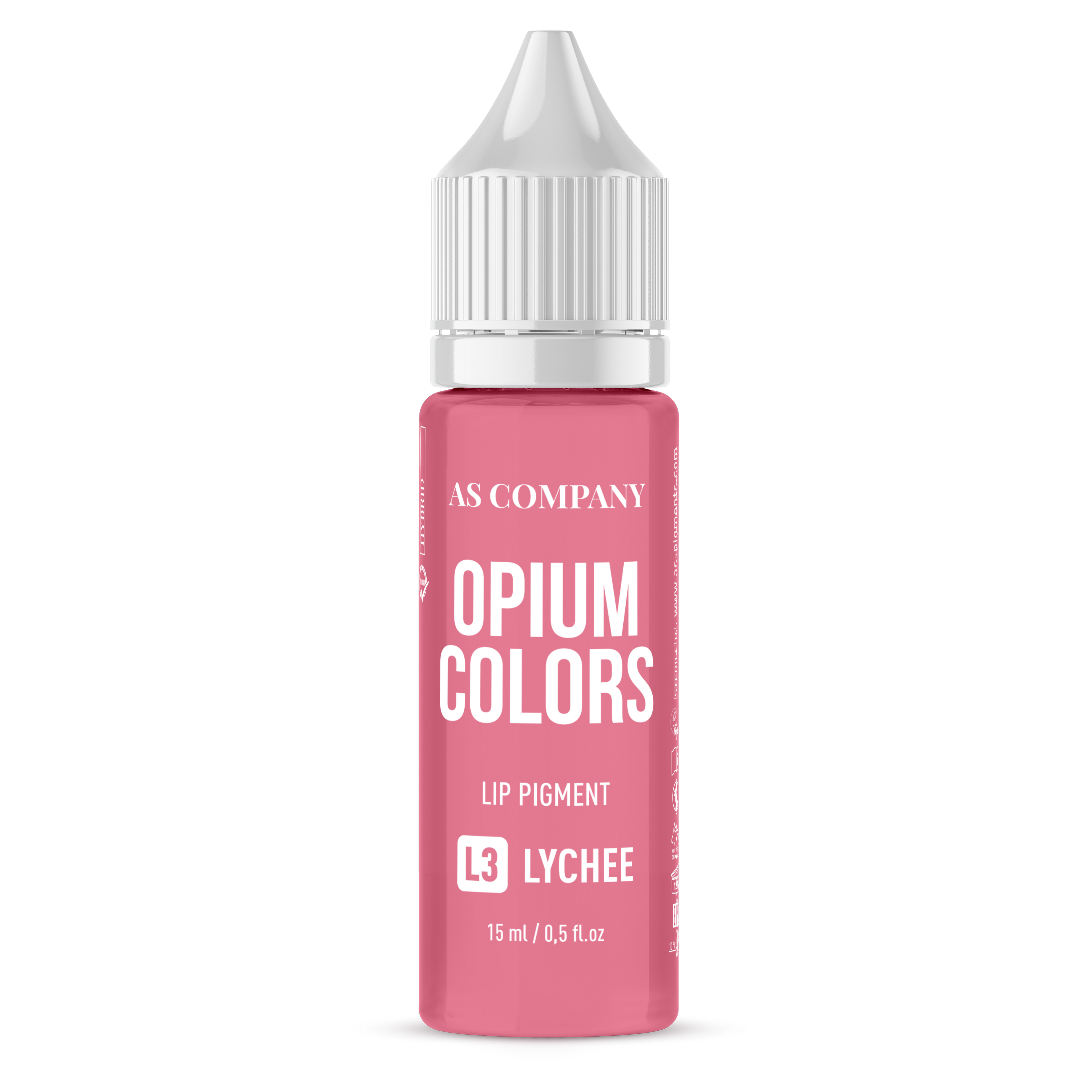 SET LABIOS - OPIUM COLORS (HYBRID + ORGANIC, 6 pcs / 6 ml)