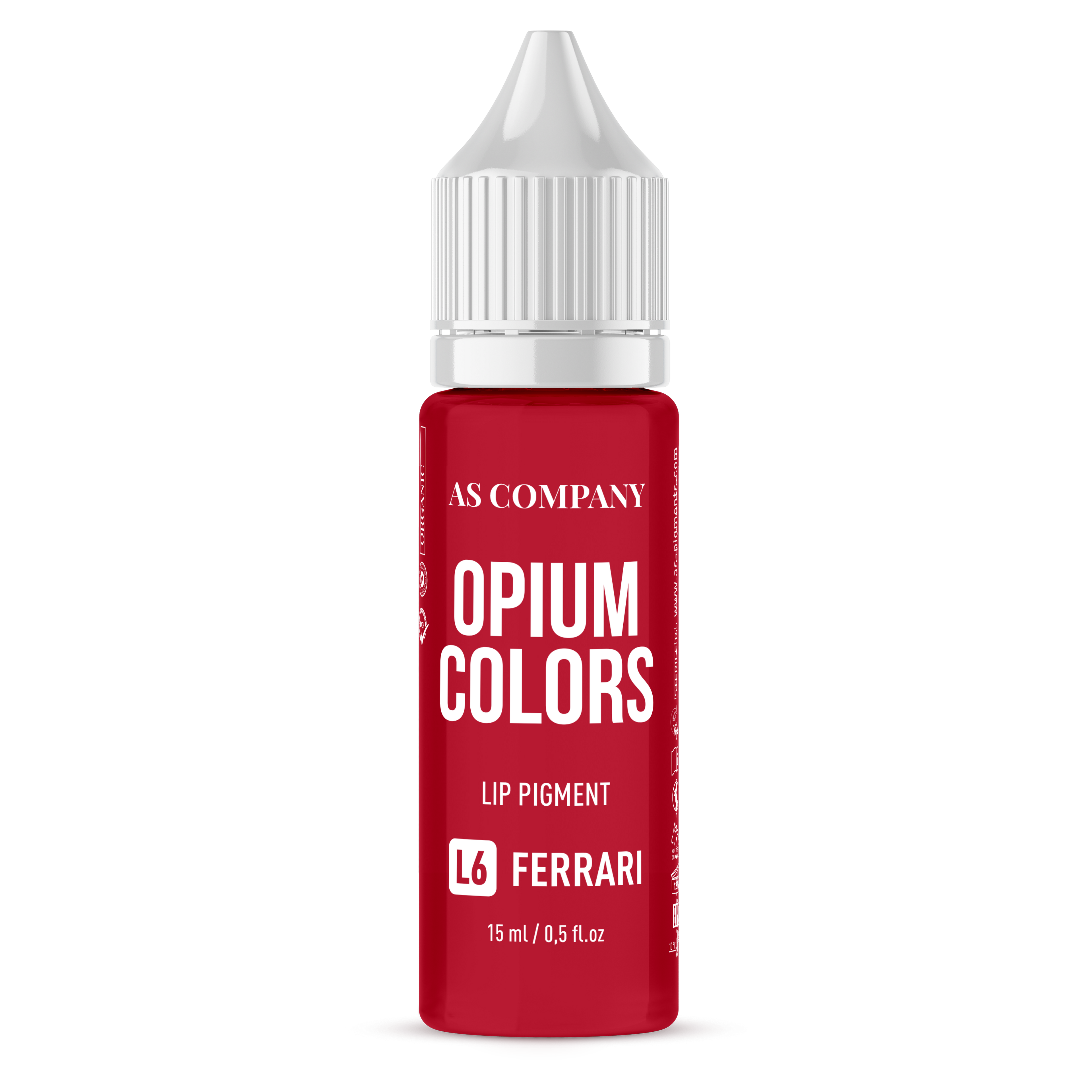SET LABIOS - OPIUM COLORS (ORGANIC, 6 pcs / 6 ml)